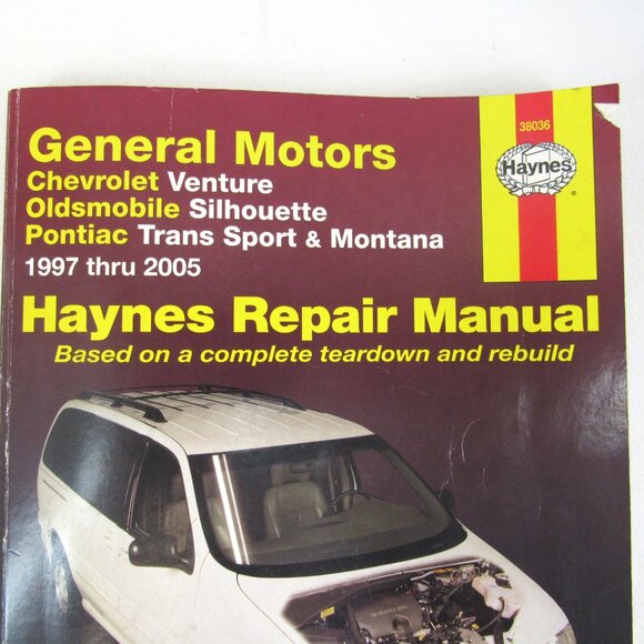 Haynes 38036 General Motors Chevrolet Olds Pontiac 1997-2005 Repair Manual - Picture 2 of 8